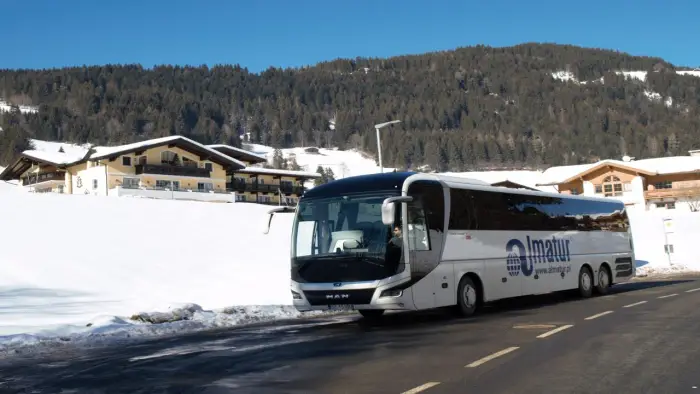 Austria - Kanzelhohe - ob�z narciarski