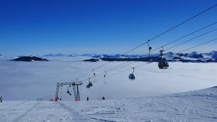 Austria - Kanzelhohe - ob�z narciarski