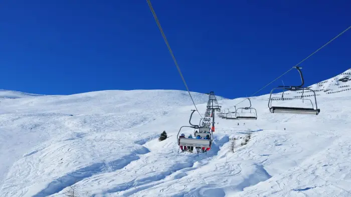 Austria - Kanzelhohe - ob�z snowboardowy