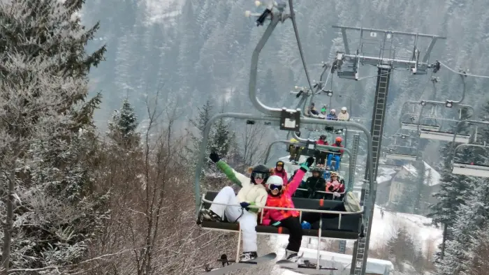 Korbiel�w - ob�z narciarski