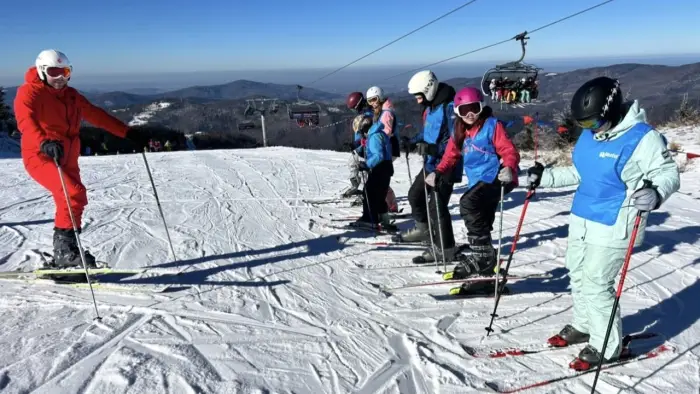 Korbiel�w - ob�z narciarski