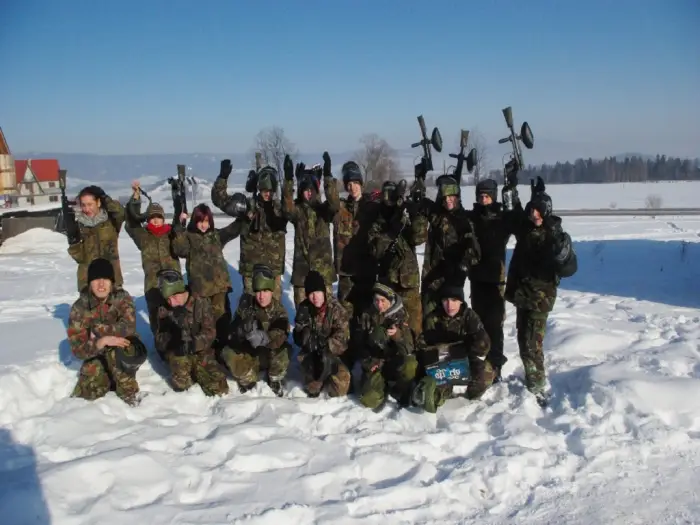 Biaka Tatrzaska - obz narciarsko - paintballowy - archery tag