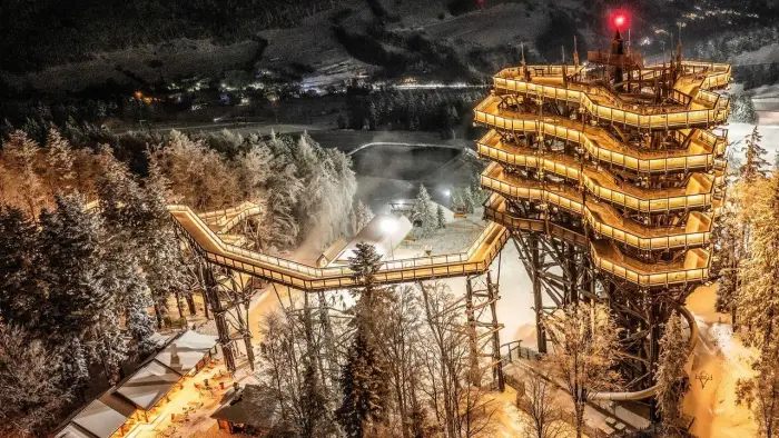 Krynica-Zdr�j - ob�z narciarski