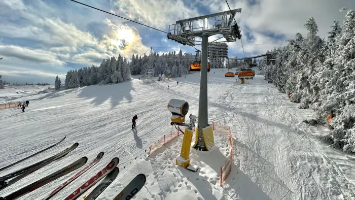 Krynica-Zdr�j - ob�z snowboardowy