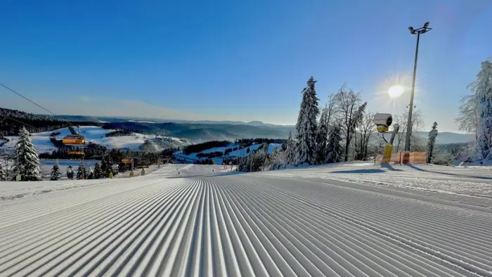 Krynica-Zdr�j - ob�z snowboardowy