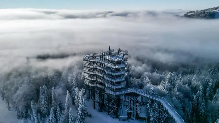 Krynica-Zdr�j - ob�z snowboardowy