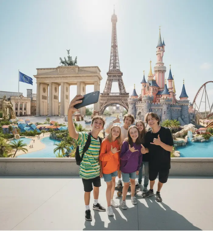 EUROTRIP- Pary�, Disneyland, Amsterdam, Bruksela, Berlin, Tropical Island