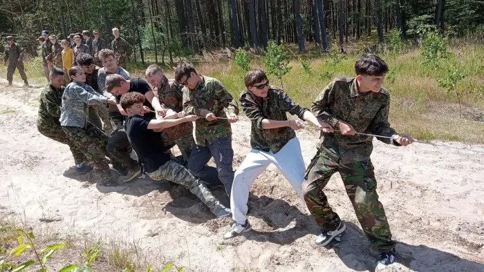 Borne Sulinowo - ob�z na patent sternika motorowodnego