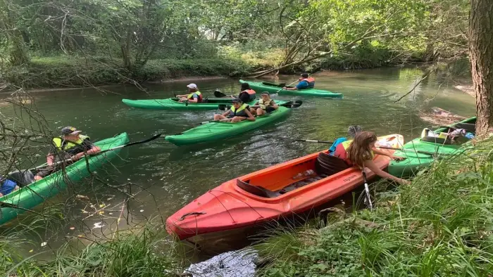 Czaplinek - ob�z survivalowo-kajakowy