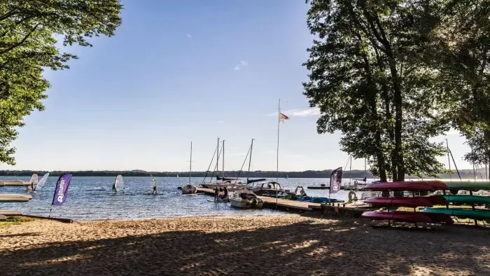 Czaplinek - ob�z windsurfingowy