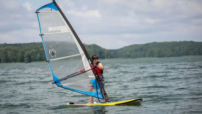 Czaplinek - ob�z windsurfingowy