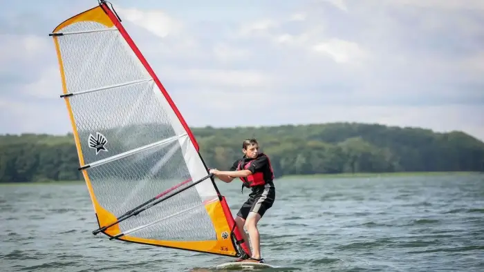 Czaplinek - ob�z windsurfingowy
