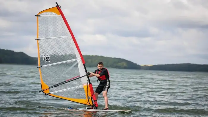 Czaplinek - ob�z windsurfingowy