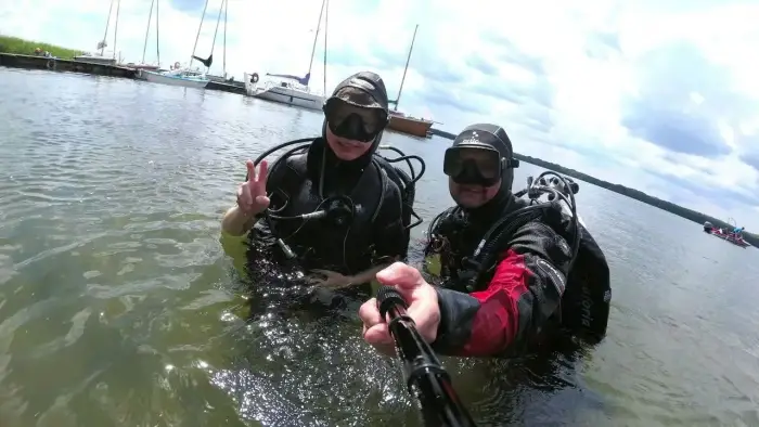 Czaplinek - ob�z nurkowy