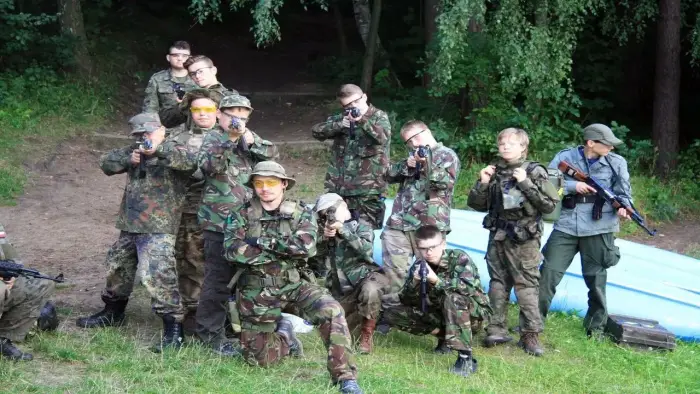 Spa�a - ob�z militarny - ASG
