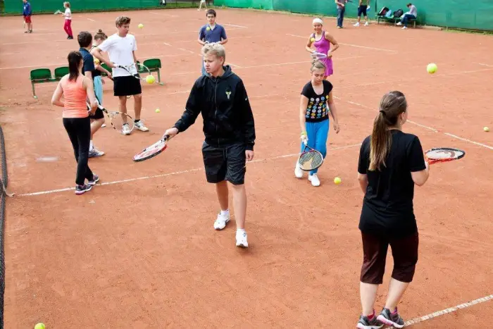Kortowo - FunFestival - ob�z tenisa ziemnego