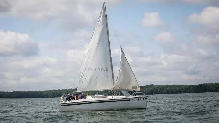 Pojezierze Drawskie - ob�z �eglarski w�drowny z patentem