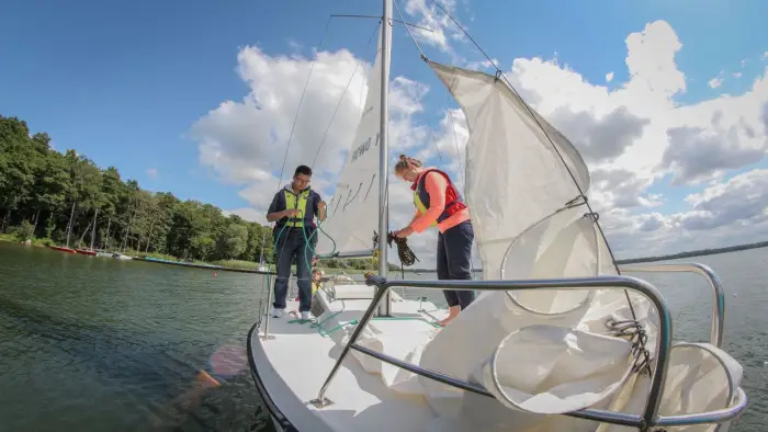 Pojezierze Drawskie - ob�z �eglarski w�drowny z patentem