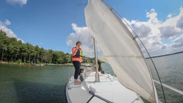 Pojezierze Drawskie - ob�z �eglarski w�drowny z patentem