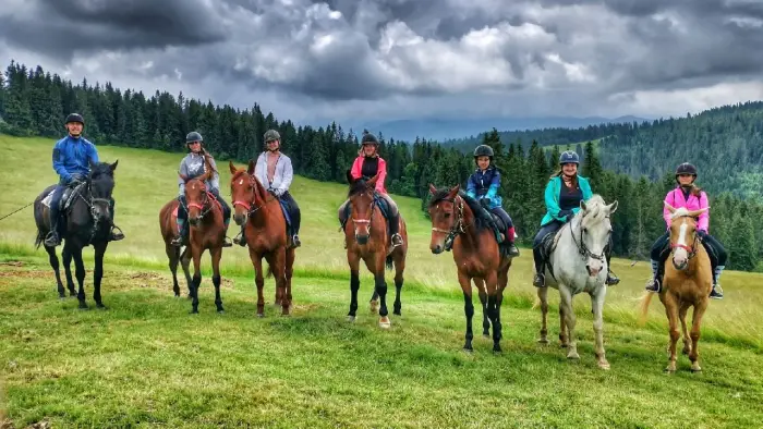 Bukowina Tatrza�ska - ob�z jazdy konnej