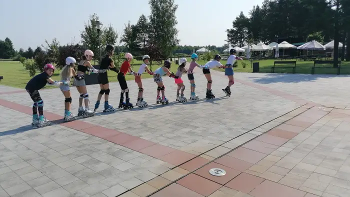 Jan�w Lubelski - ob�z rolkowy