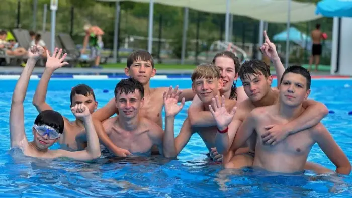 Muszyna - ob�z Fabryka Adrenaliny sala wieloosobowa (tylko ch�opcy)