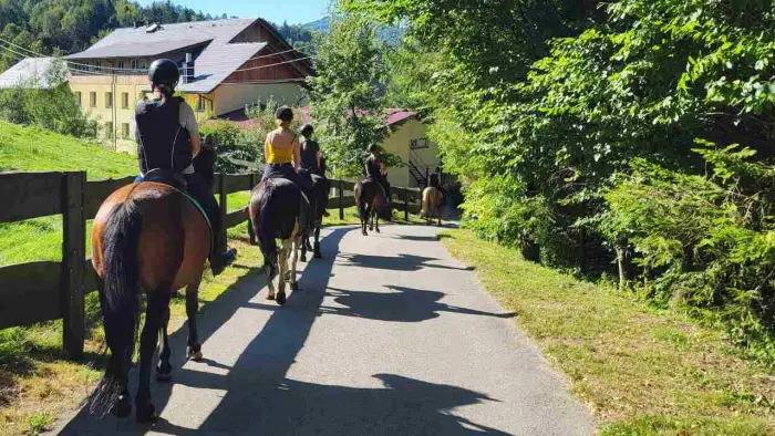 Brenna - Beskidy - rajd konny