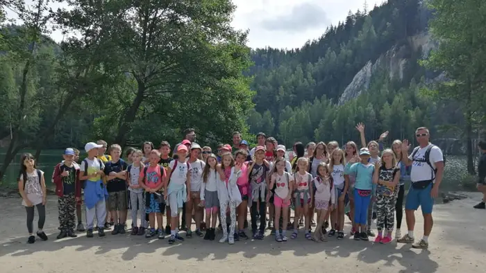 L�dek Zdr�j + Praga - kolonie i ob�z PrzyL�dek g�rskich zdobywc�w