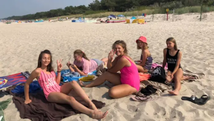 Podd�bie - kolonie Girls Camp