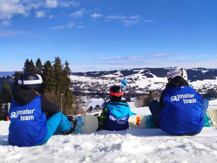 Bia�ka Tatrza�ska - ob�z snowboardowy