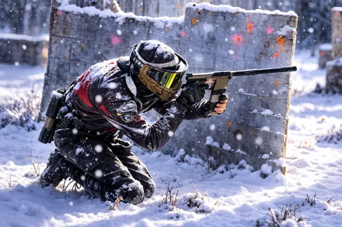 Bia�ka Tatrza�ska - ob�z snowboardowy - paintballowy - archery tag
