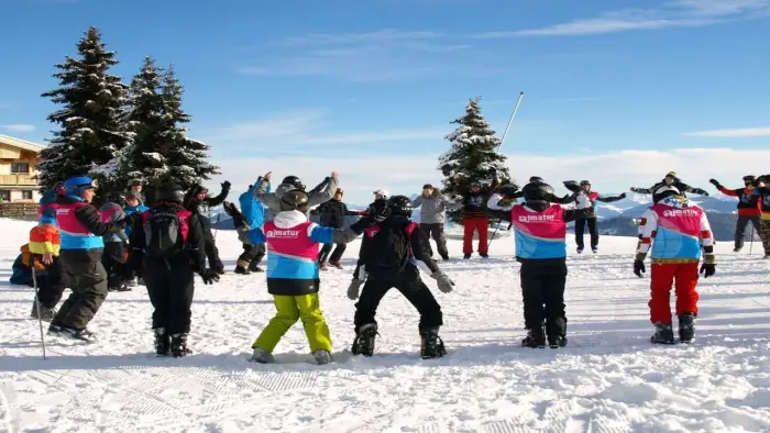 Szczyrk - ob�z snowboardowy