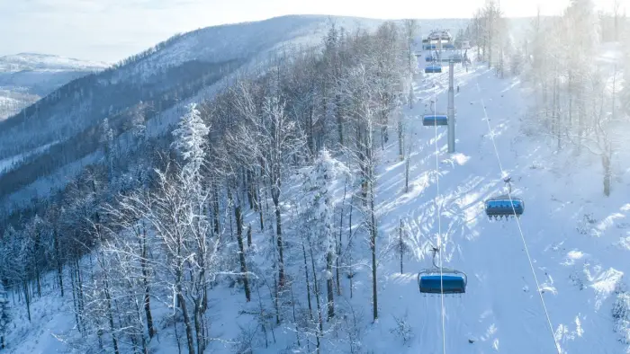 Szczyrk - ob�z snowboardowy