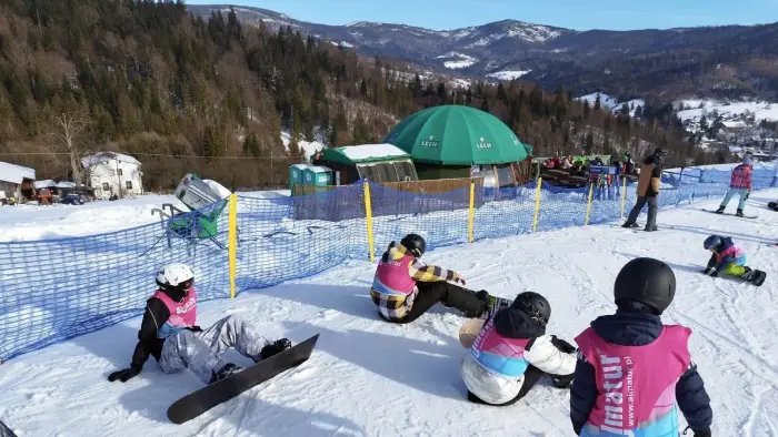 Szczyrk - ob�z snowboardowy