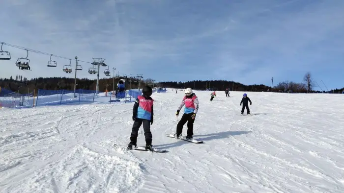 Szczyrk - ob�z snowboardowy