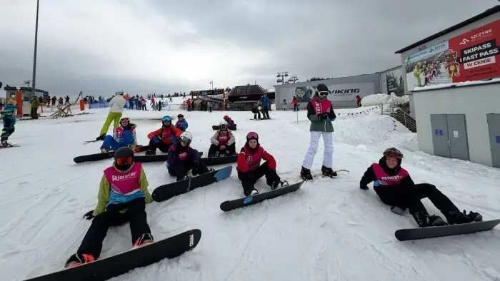 Szczyrk - ob�z snowboardowy