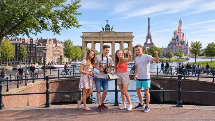 EUROTRIP - Pary�, Disneyland, Amsterdam, Bruksela, Berlin, Tropical Island