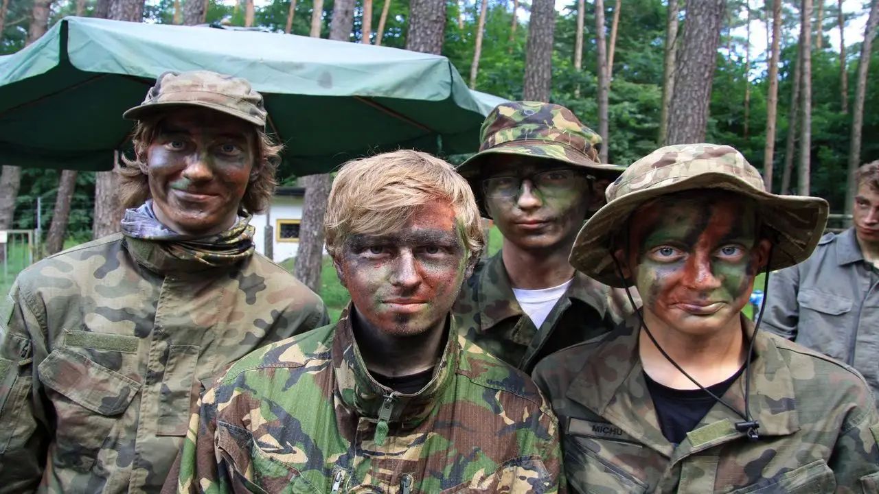 Spa�a - ob�z militarny - ASG