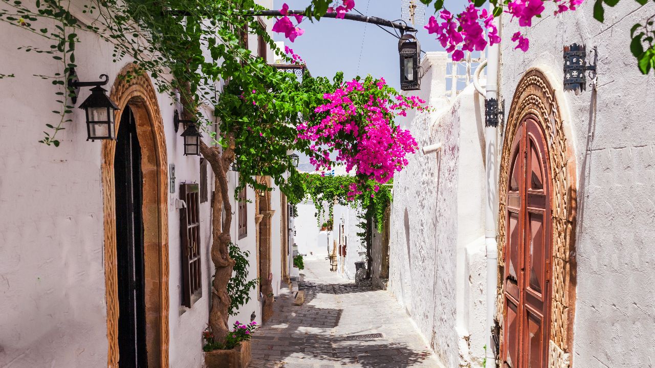 Grecja - Rodos - ob�z j. angielski all inclusive - wylot z Krakowa, Warszawy