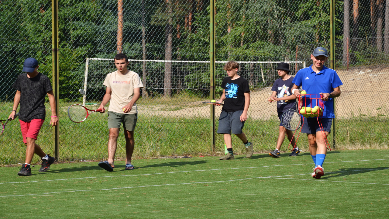 Jan�w Lubelski - ob�z tenisowy