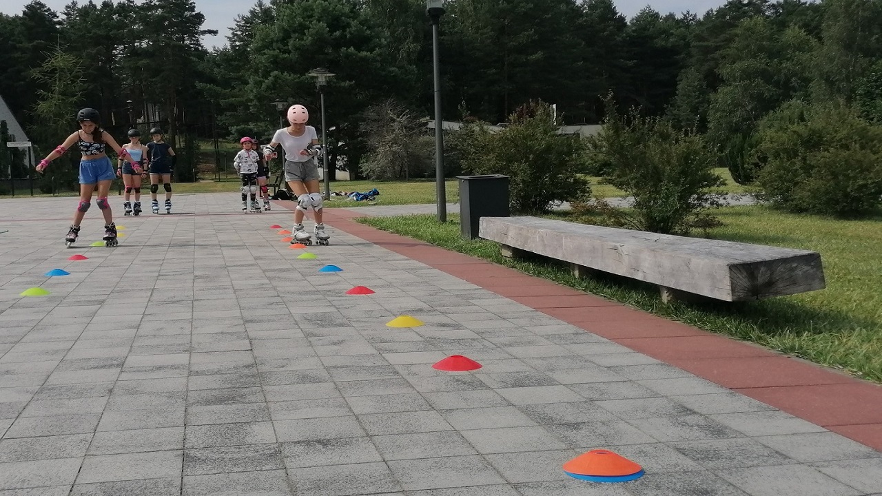 Jan�w Lubelski - ob�z rolkowy