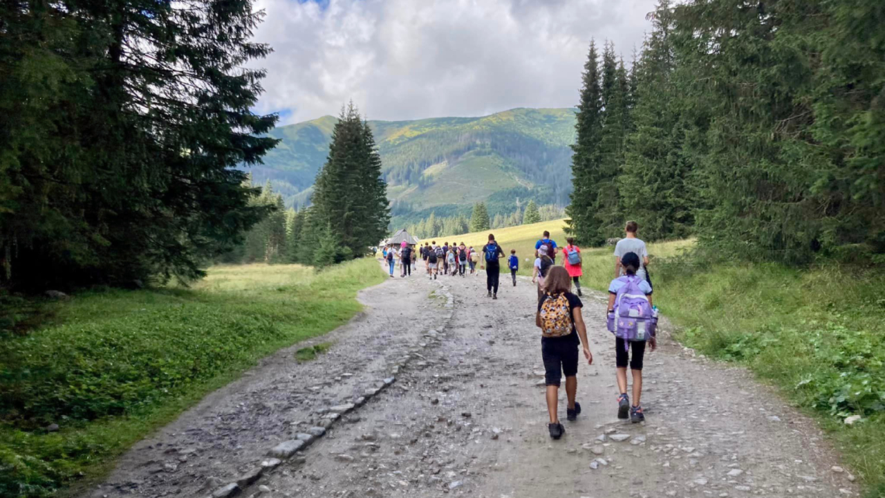 Zakopane - ob�z Tatrza�skie W�dr�wki